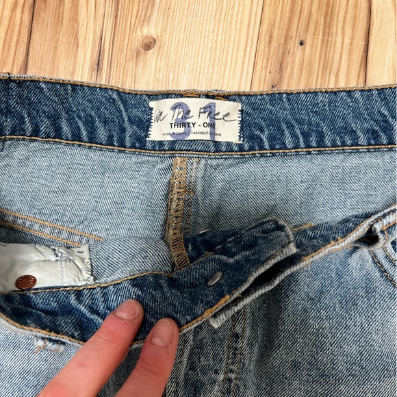 We The Free Denim mini skirt. - Picture 2 of 4